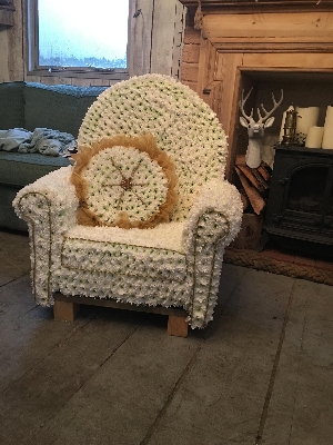 3D Armchair with cushion