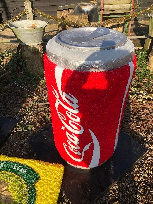 4ft 3D Coke Can