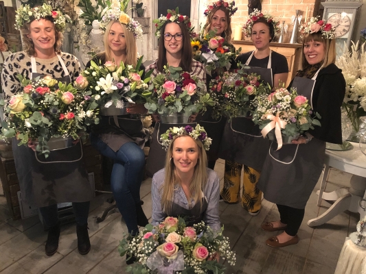 A Blooming Hen Party