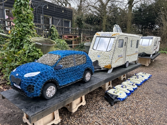 Kia Sportage with Trailer Caravan