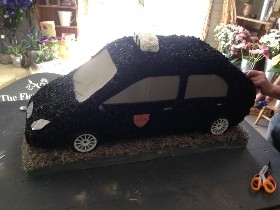 Taxi funeral tribute