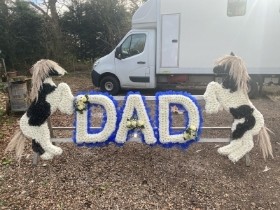 Dad XL Rearing Horses