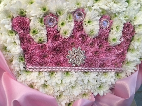 Princess flower frame