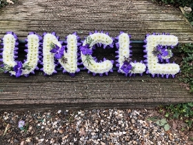 Uncle Letter tribute purple