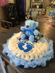 Teddy Bear Posy Pad