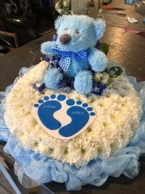 Teddy Bear Posy Pad