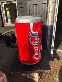 4ft 3D Coke Can