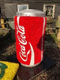 4ft 3D Coke Can