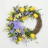 Spring Door Wreath