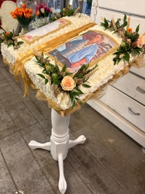 Elegant Bible on stand