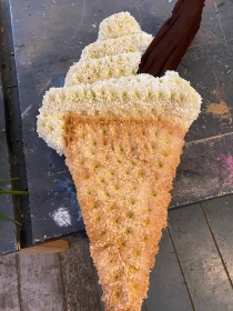 Ice cream cone 2D