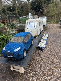 Kia Sportage with Trailer Caravan